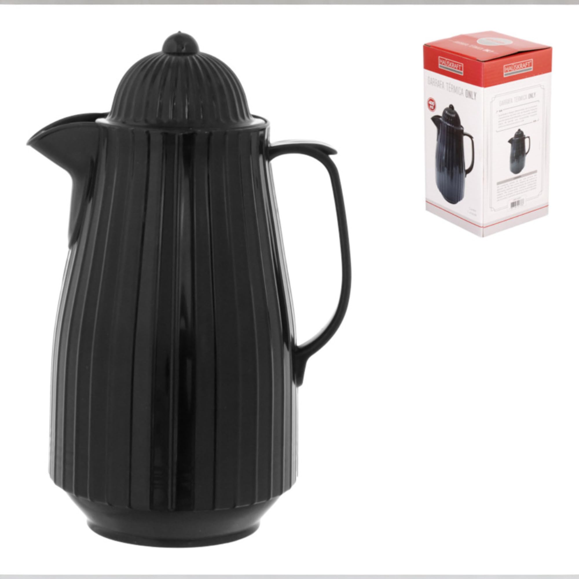 Garrafa Térmica Haüskraft Only Preta 400 Ml. : Amazon.com.br: Cozinha